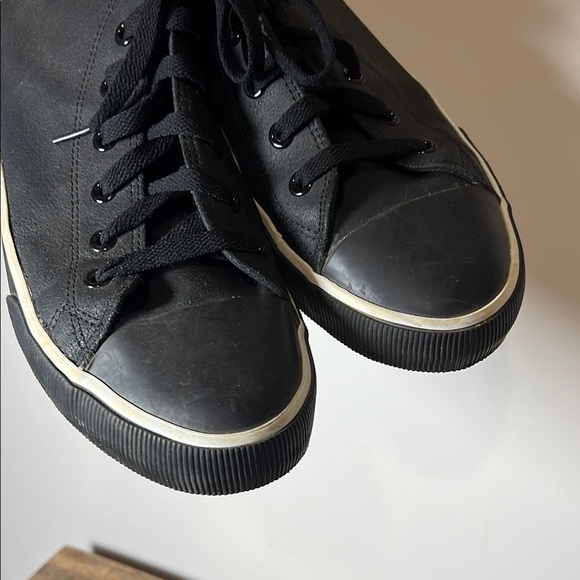 Harley-Davidson Black Motorcycle High-Top Sneakers, Men’s 13 - Picture 5 of 10